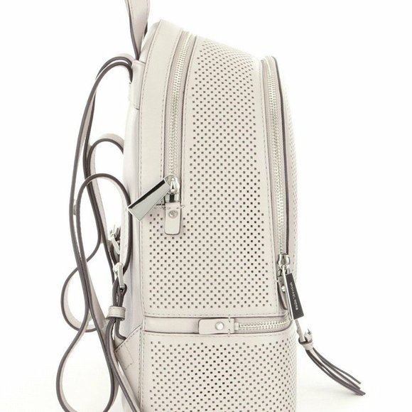 Michael Kors Rhea Medium Perforated Zip Backpack - Picture 3 of 16